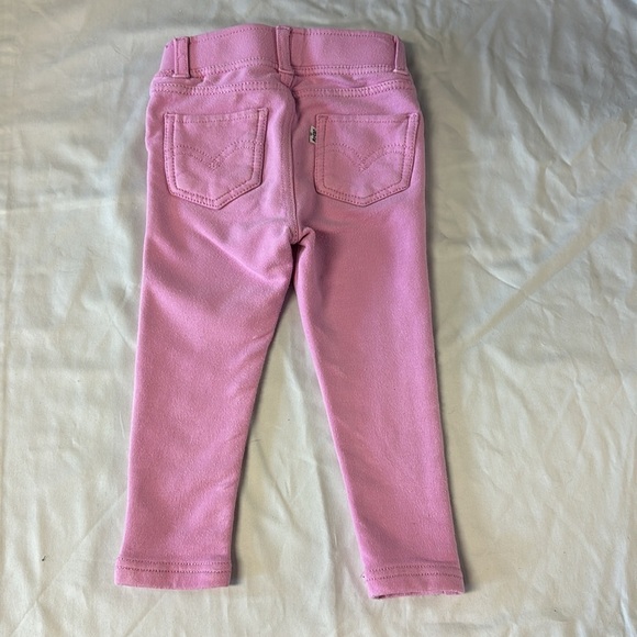 Levi's  - pink pull on leggings/jeggings. Size 18 months - Picture 3 of 5